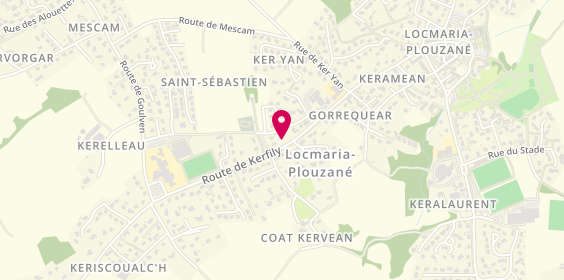 Plan de Décoraval, 35 Route de Kerfily, 29280 Locmaria-Plouzané