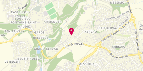 Plan de Guermeur Matthieu, 25 Chemin du Grand Kervao, 29200 Brest