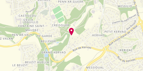 Plan de Pierrot BOURT, 215 chemin du Grand Kervao, 29200 Brest