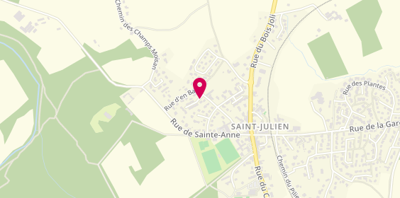 Plan de Mat'Décor, 2 Allée Forge, 22940 Saint-Julien