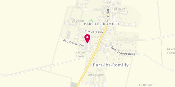 Plan de Couleur Zélie, 5 ruelle du Gué, 10100 Pars-lès-Romilly