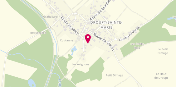 Plan de RODANGE Maurice, 1 Rue du Ruisseau, 10170 Droupt-Sainte-Marie