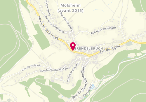 Plan de Guenault Stephane, 8 Route de Schirmeck, 67190 Grendelbruch