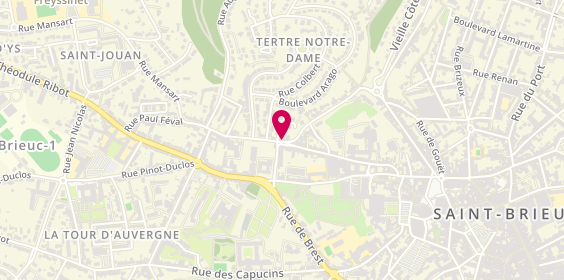 Plan de Entreprise Lavenant, 60 Bis Rue Notre Dame, 22000 Saint-Brieuc