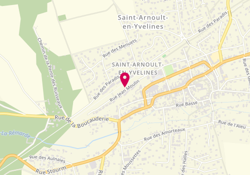 Plan de RAMIREZ Francisco, 14 Rue Rue Jean Moulin, 78730 Saint-Arnoult-en-Yvelines