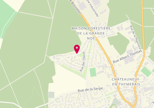 Plan de RENAUX Sébastien, 28 Boulevard Forêt, 28170 Châteauneuf-en-Thymerais