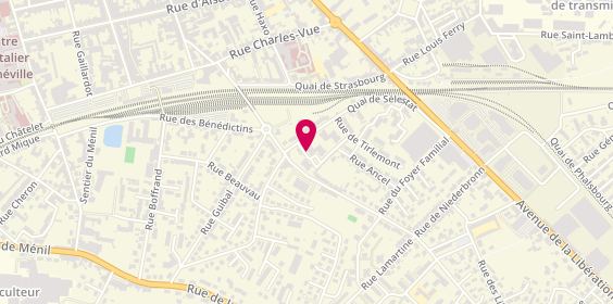 Plan de Arl Multiservices, 2 Rue Paul Briquel, 54300 Lunéville