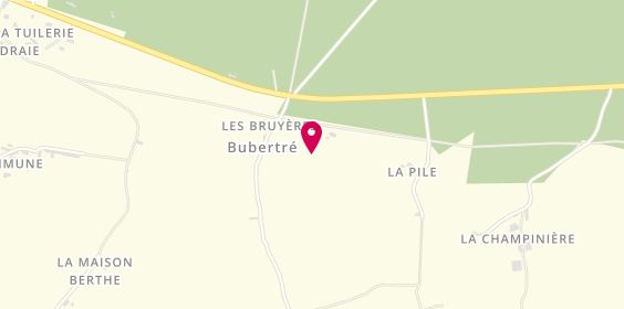 Plan de MOLVEAUX Franck, Bubertre Les Bruyères, 61190 Tourouvre-au-Perche