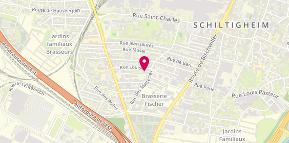Plan de La Boite A Travaux, 29 Rue des Malteries, 67300 Schiltigheim