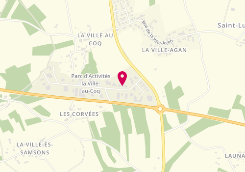 Plan de Cron, La Ville au Coq, 35800 Saint-Lunaire