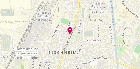 Plan de Chouette Peinture, 63 Route de Bischwiller, 67800 Bischheim
