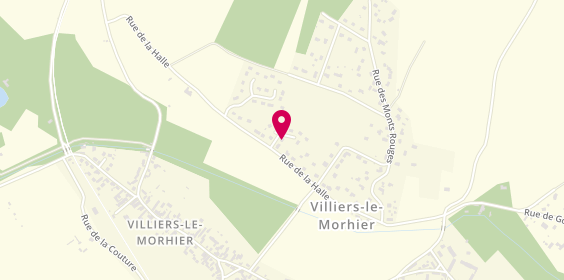 Plan de CHEVALLIER Joël, 18 Rue du Coteau, 28130 Villiers-le-Morhier