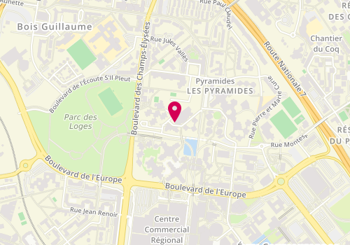Plan de L A Renovations, 203 Rue des Pyramides, 91000 Évry-Courcouronnes