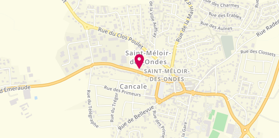 Plan de GAUTIER Bruno Felix Andre, 22 Rue d'Émeraude, 35350 Saint-Méloir-des-Ondes