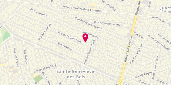 Plan de Rastovski, 141 Rue de la Concorde, 91700 Sainte-Geneviève-des-Bois