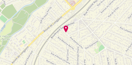 Plan de M@S Bat, 9 Rue Jeanne d'Arc, 91700 Sainte-Geneviève-des-Bois