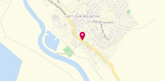 Plan de GUTMANN Cédric, 13 Faubourg Saint Phlin, 54510 Art-sur-Meurthe