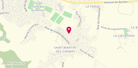 Plan de R' Déco, 13 Résidence Paul Herbert, 50300 Saint-Martin-des-Champs