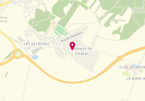 Plan de CASTELO Pierre, 3 Bis Rue des Violettes, 91940 Gometz-le-Châtel