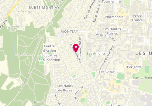 Plan de Maral, 23 Rue de Villeziers, 91440 Bures-sur-Yvette