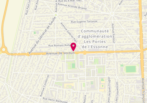 Plan de Rocca Entreprise, 110 avenue de Verdun, 91550 Paray-Vieille-Poste