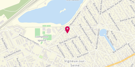 Plan de Sobadecor, 4 Rue Félix Faure, 91270 Vigneux-sur-Seine