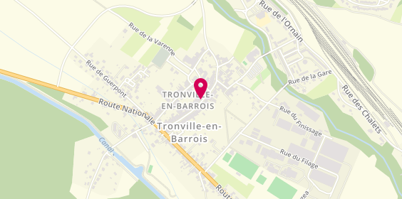 Plan de Laurent Perrin, 39 Grande Rue, 55310 Tronville-en-Barrois