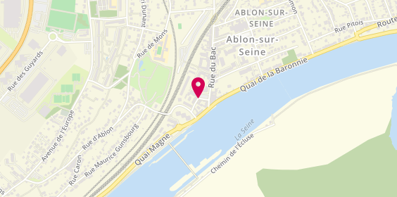 Plan de JODON Ludovic, 3 Bis Place Chollet, 94480 Ablon-sur-Seine