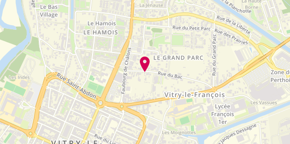 Plan de GAUDRY Serge, 31 Rue Bac, 51300 Vitry-le-François