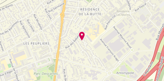 Plan de Andre Dcr, 8 Rue des Chardonnerets, 92160 Antony