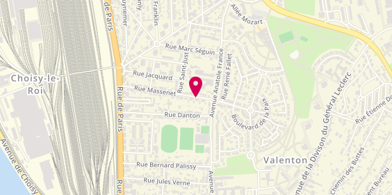 Plan de Service Fabrice, 62 Rue Massenet, 94190 Villeneuve-Saint-Georges
