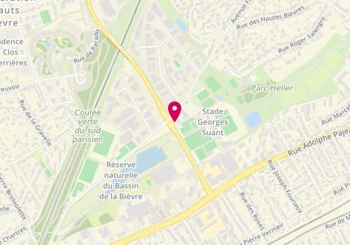 Plan de Societe d'Exploitation des Poirier, 11 Avenue Georges Pompidou, 91370 Verrières-le-Buisson