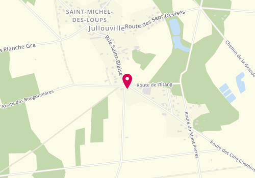 Plan de RACHINEL Philippe, 10 Route Champeaux, 50610 Saint Michel Des Loups