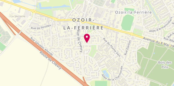 Plan de 3R Batinet, 9 Rue Albert Euvrard, 77330 Ozoir-la-Ferrière