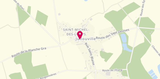 Plan de BIVAUD Cédric, 125 Route Bouillon, 50740 Saint Michel Des Loups