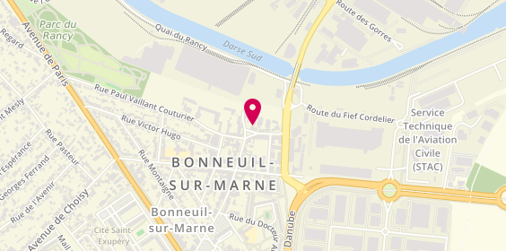 Plan de A2Rs, 11 Place Henri Barbusse, 94380 Bonneuil-sur-Marne
