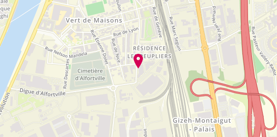 Plan de Ma-Cloison.Net - Aménagement de Bureaux, 11 Rue de Grenoble, 94140 Alfortville