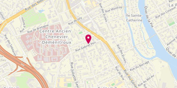 Plan de SOULAIN Jérôme, 18 Rue Gabriel Péri, 94000 Créteil