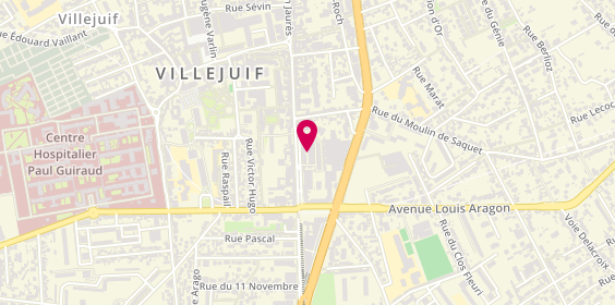 Plan de Bertrand Drouere, 10 Place du Meridien, 94800 Villejuif