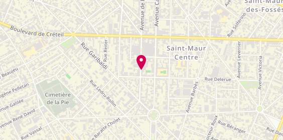Plan de Louis Couverture, 19 Rue Baratte Cholet, 94100 Saint-Maur-des-Fossés