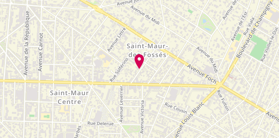 Plan de TOCARCIUC Alexandru, 16 Rue Garnier Pages, 94100 Saint-Maur-des-Fossés