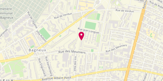 Plan de M.D.P Agencement, 6 Rue Colibris, 92220 Bagneux