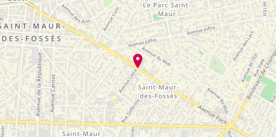 Plan de B.S.Moquettes, 69 Avenue Foch, 94100 Saint-Maur-des-Fossés