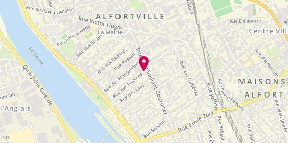 Plan de CHETRARU Vitalie, 40 Rue des Pivoines, 94140 Alfortville