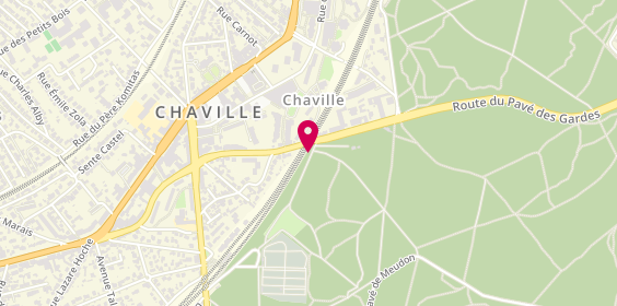 Plan de CHAUVEAU Laurent, 28 Avenue Edouard Branly, 92370 Chaville