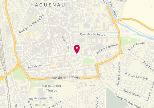 Plan de SCHMITT Fabien, 34 Rue du Marechal Foch, 67500 Haguenau