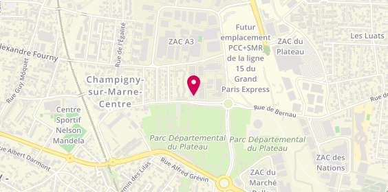 Plan de Haxo-Renov, 851 Rue de Bernaü, 94500 Champigny-sur-Marne
