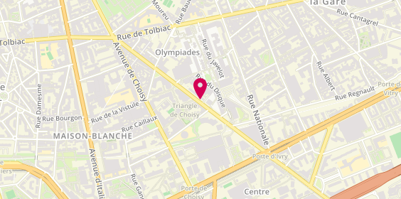 Plan de SAADOUN Michaël, 50 Avenue d'Ivry, 75013 Paris