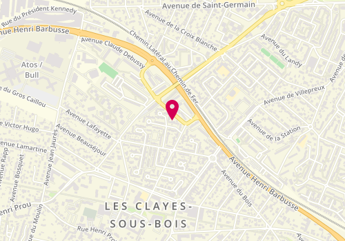Plan de SCJ Rénovation, 24 avenue de l'Île de France, 78340 Les Clayes-sous-Bois
