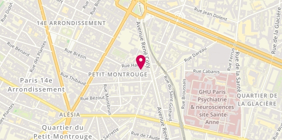 Plan de Societe Urbaine de Peinture et de Ravalement, 5 Rue d'Alembert, 75014 Paris